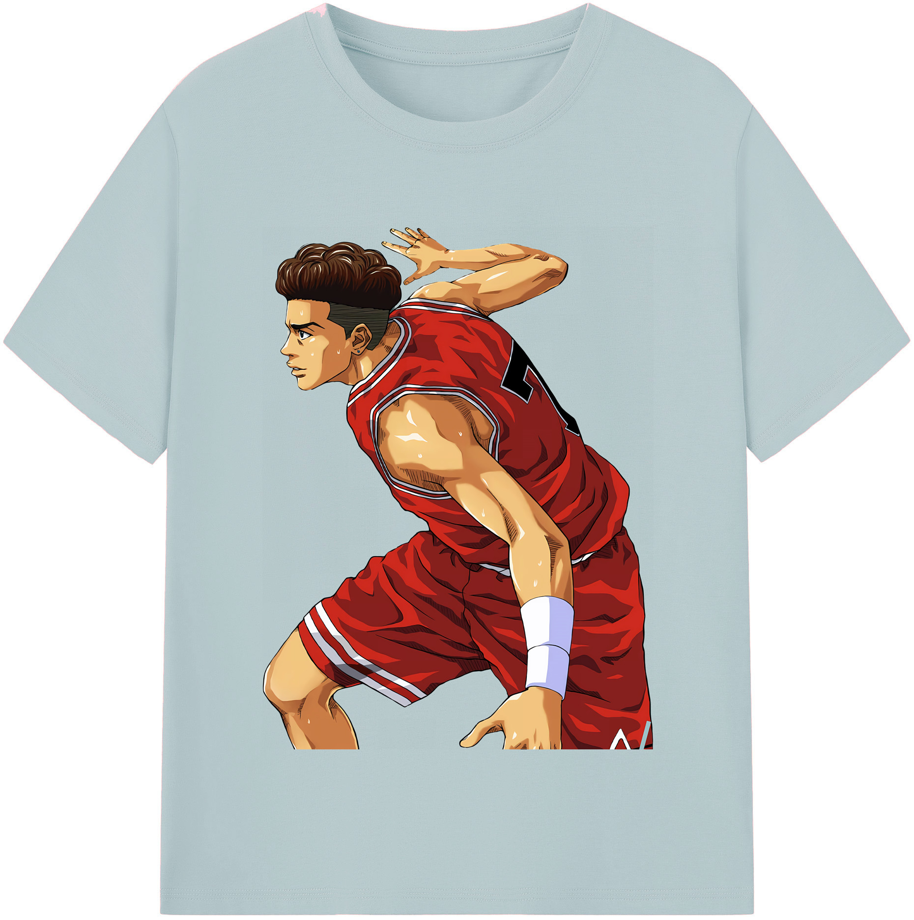（画像用） SLAM DUNK／スラムダンク 綿100％半袖Tシャツ（フロントプリント）